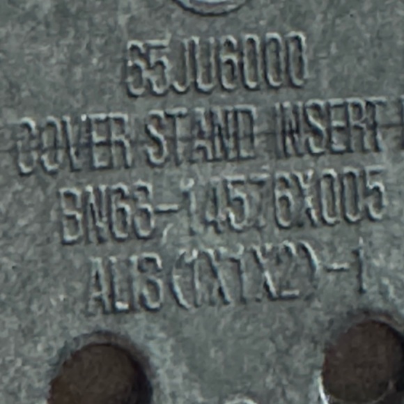 SAMSUNG UN65JU6000 TV BASE PEDESTAL STAND LEGS - Picture 8 of 8